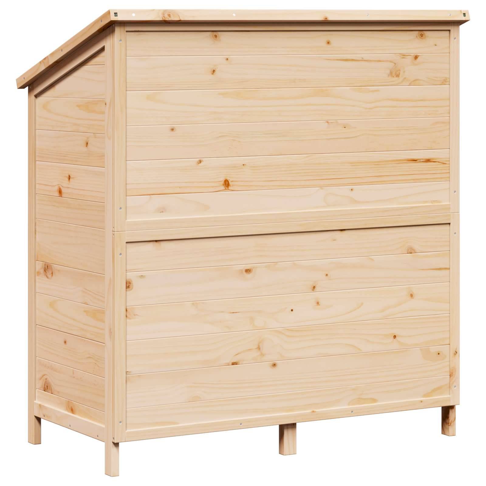 Vidaxl - Abri de jardin Naturel 106,5 x 56 x 113,5 cm Bois d'ingénierie vidaXL 42033440 - Image 7