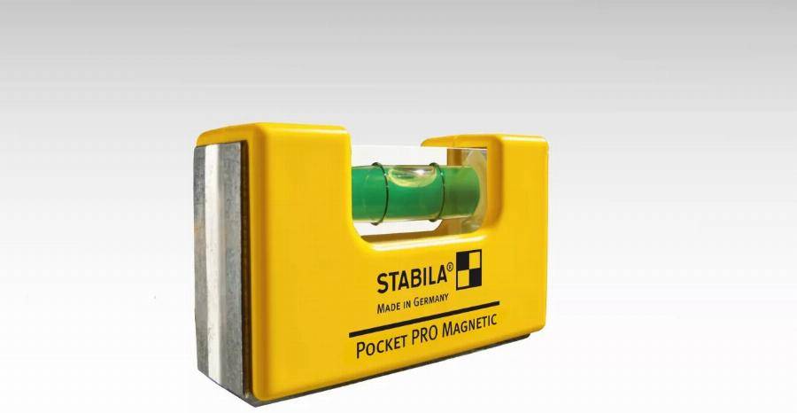 Stabila - Niveau à bulle STABILA Pocket Pro magnetic - 7 cm - 17953 - Image 1