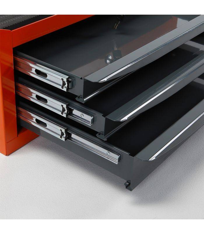 Coffre alyco orange 3 tiroirs 667x439x269 mm ALYCO 170875 - Image 4