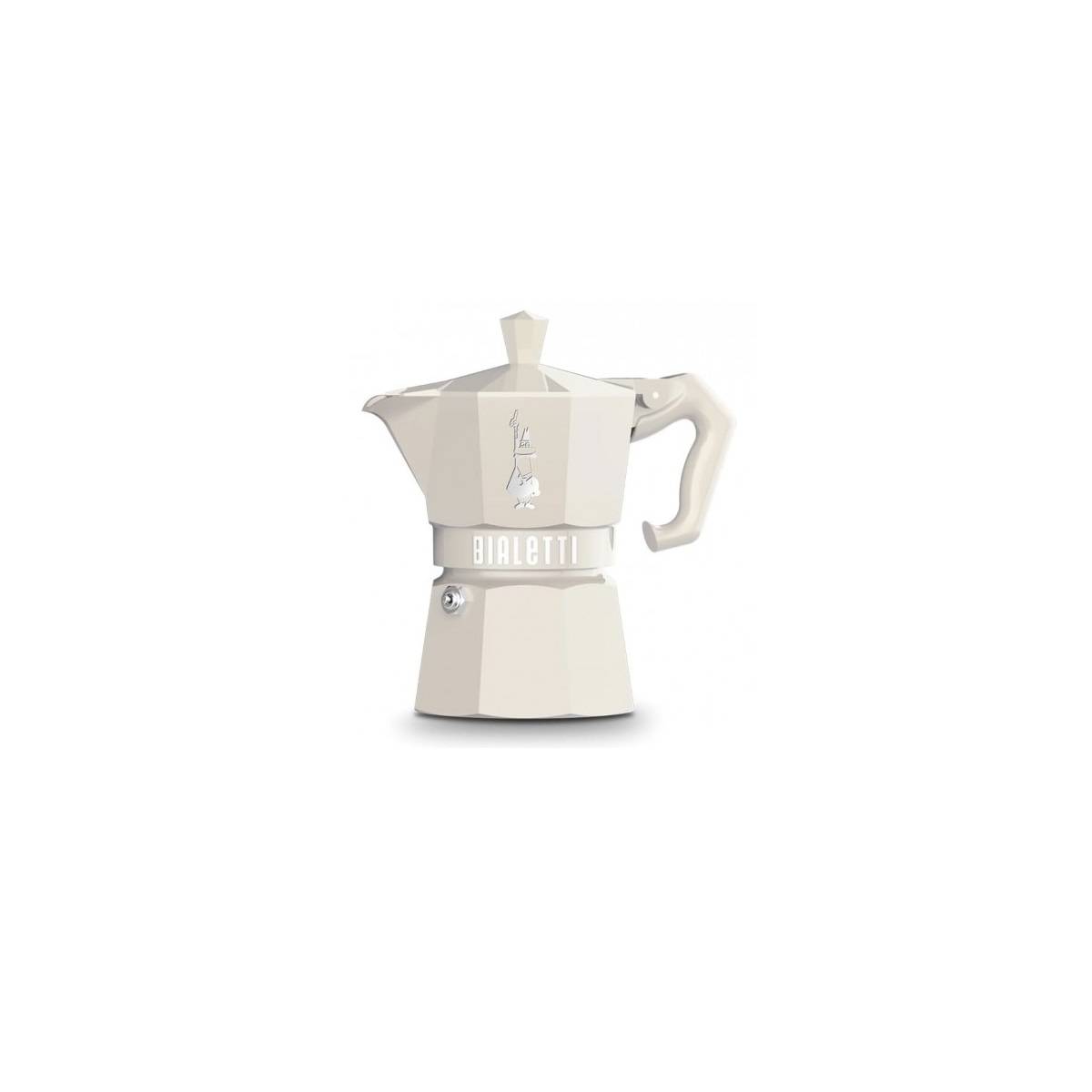 Cafetière italienne 3 tasses crème 0009059 Bialetti