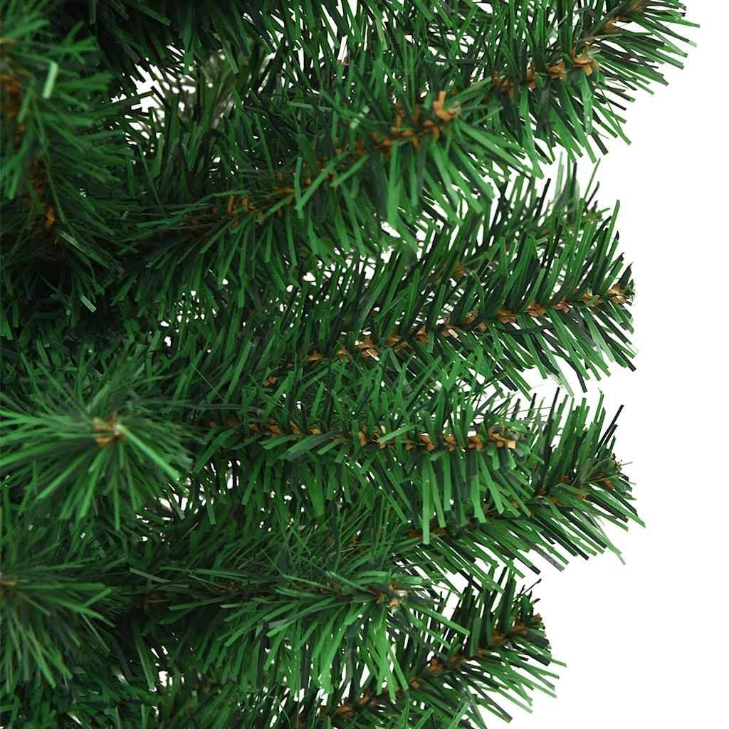 Vidaxl - Sapin de Noël artificiel renversé avec support Vert 120 cm vidaXL 329172 - Image 4