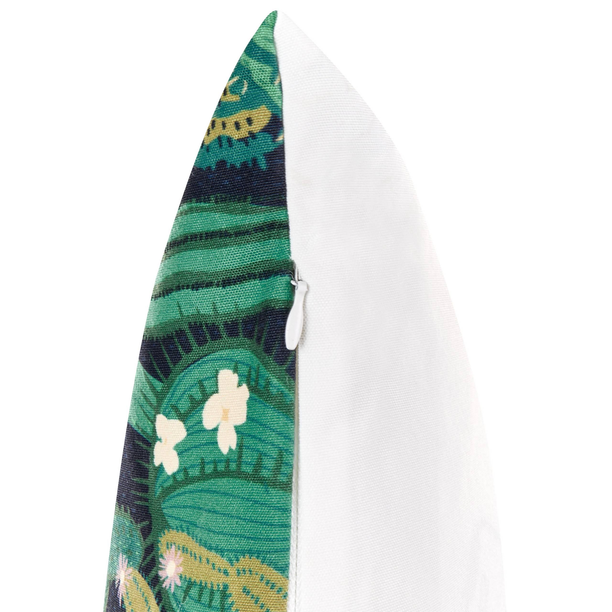 Beliani - Coussin d'extérieur Polyester Vert BUSSANA - Beliani - Image 4