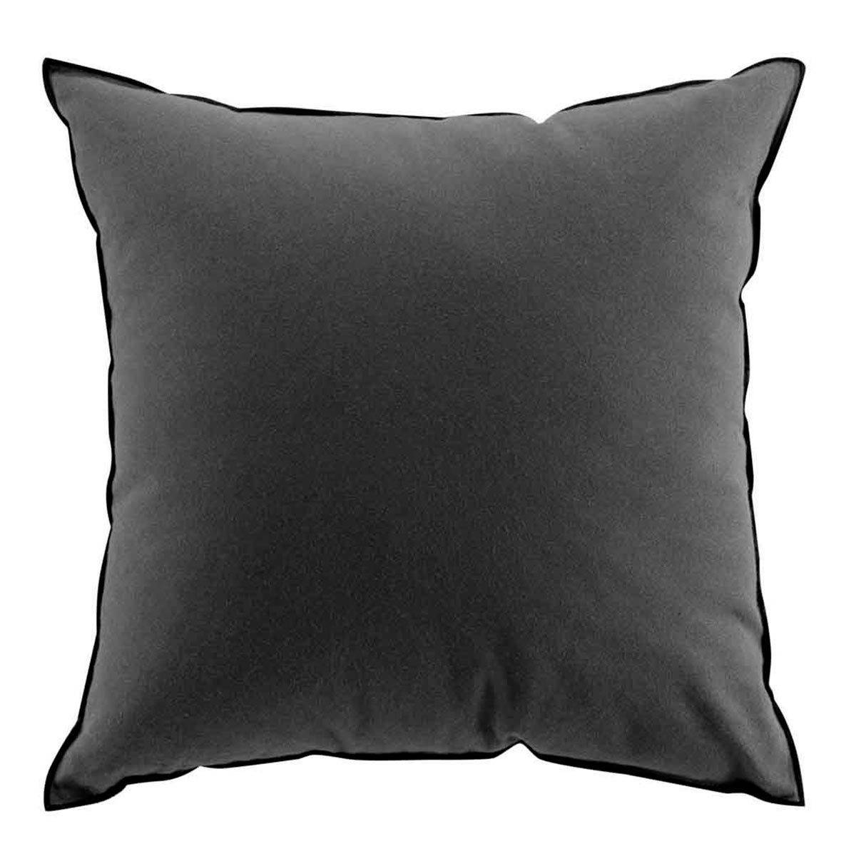 Coussin Déco "Mistraline" 50x50cm Anthracite - Image 1