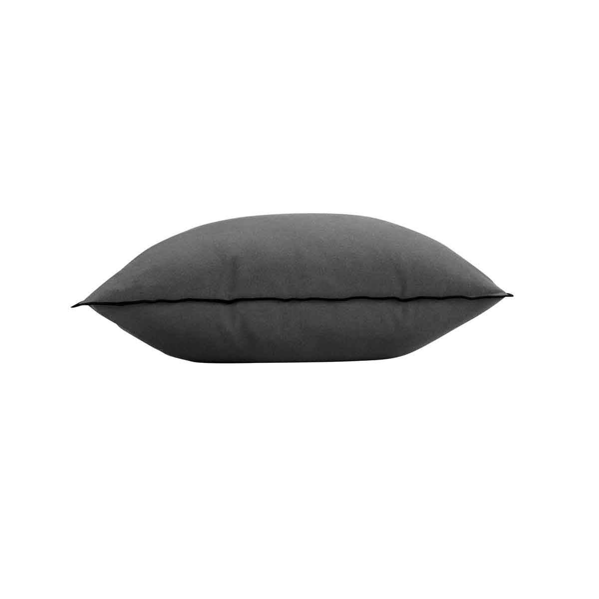 Coussin Déco "Mistraline" 50x50cm Anthracite - Image 2