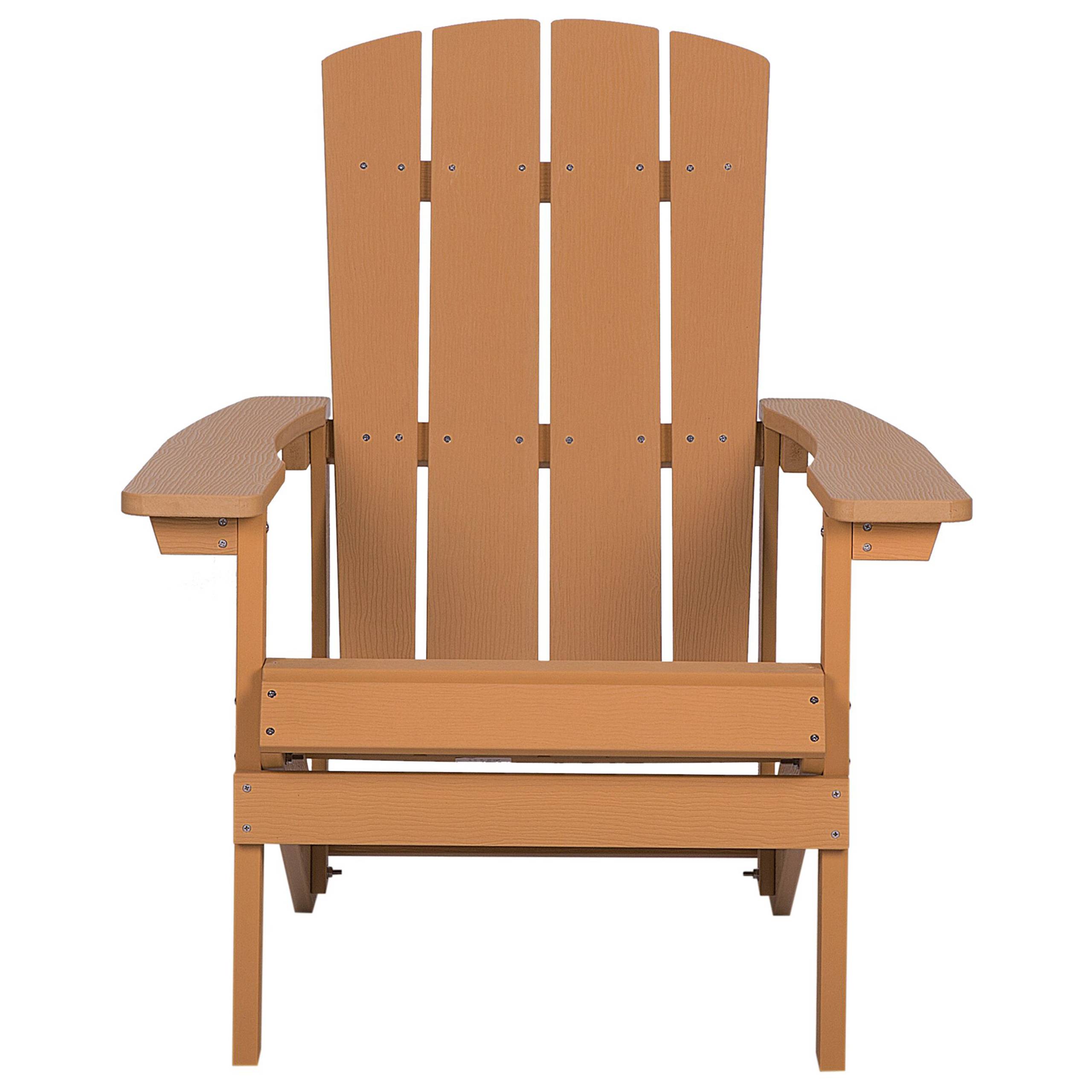Beliani - Chaise de jardin Bois synthétique Marron ADIRONDACK - 75x88x88- Beliani - Image 5