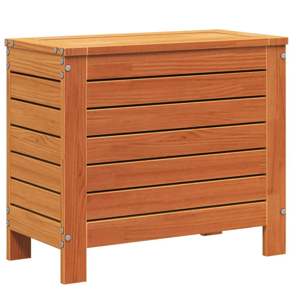 Vidaxl - Repose-pied de jardin cire marron 62x31,5x52 cm bois pin massif vidaXL 844890 - Image 7