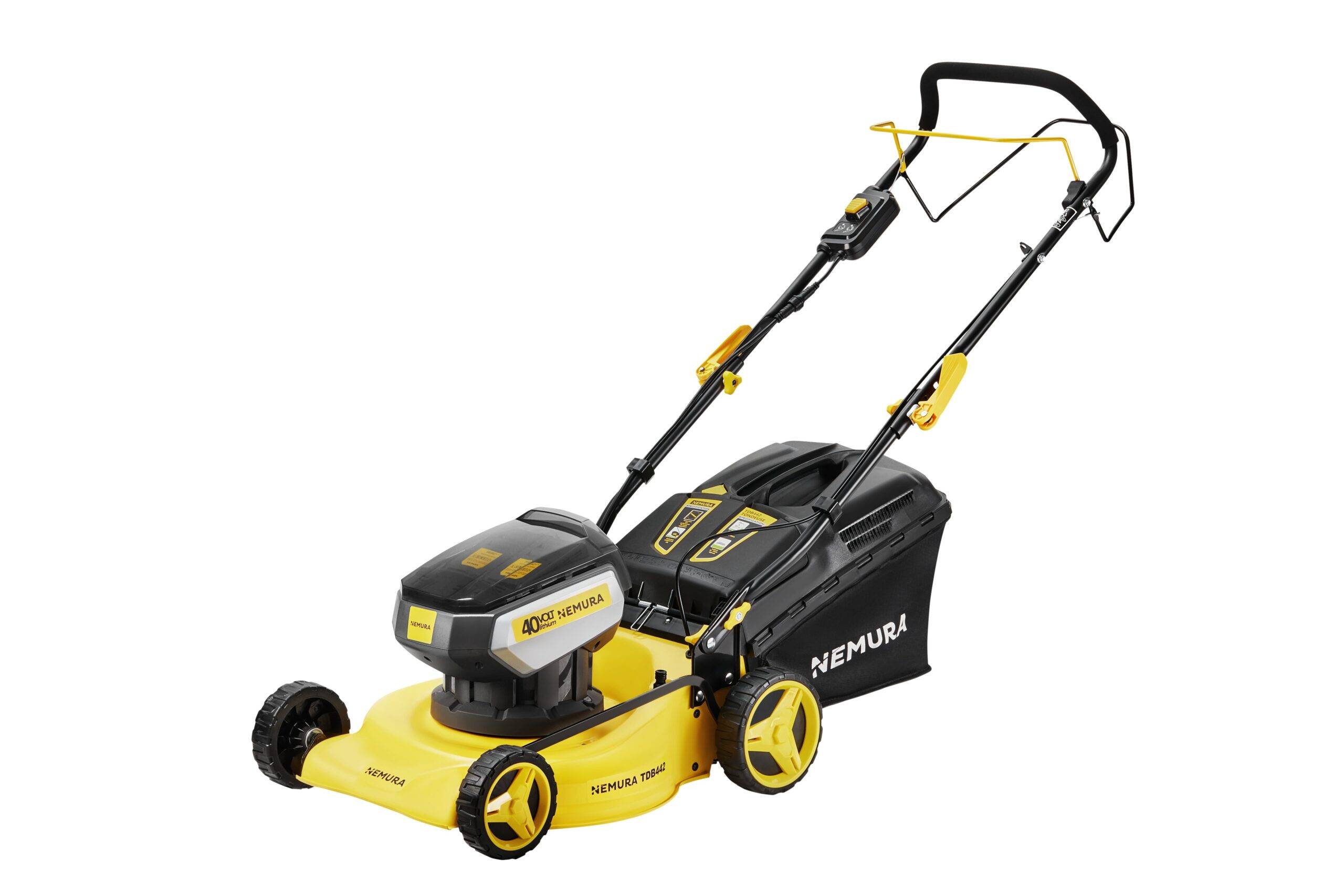 Tondeuse A Batterie 80V (2x40V) - Coupe 42cm - Autotractée + 2 Batteries 2Ah + Chargeur - Autonomie 250m2 - Image 3