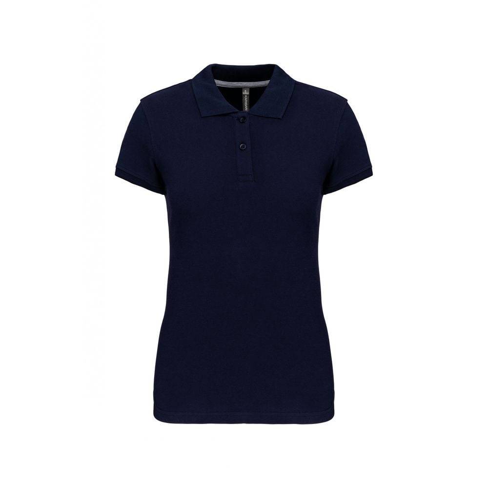Polo de travail femme Kariban 100% coton Bleu Marine 3XL - Image 1