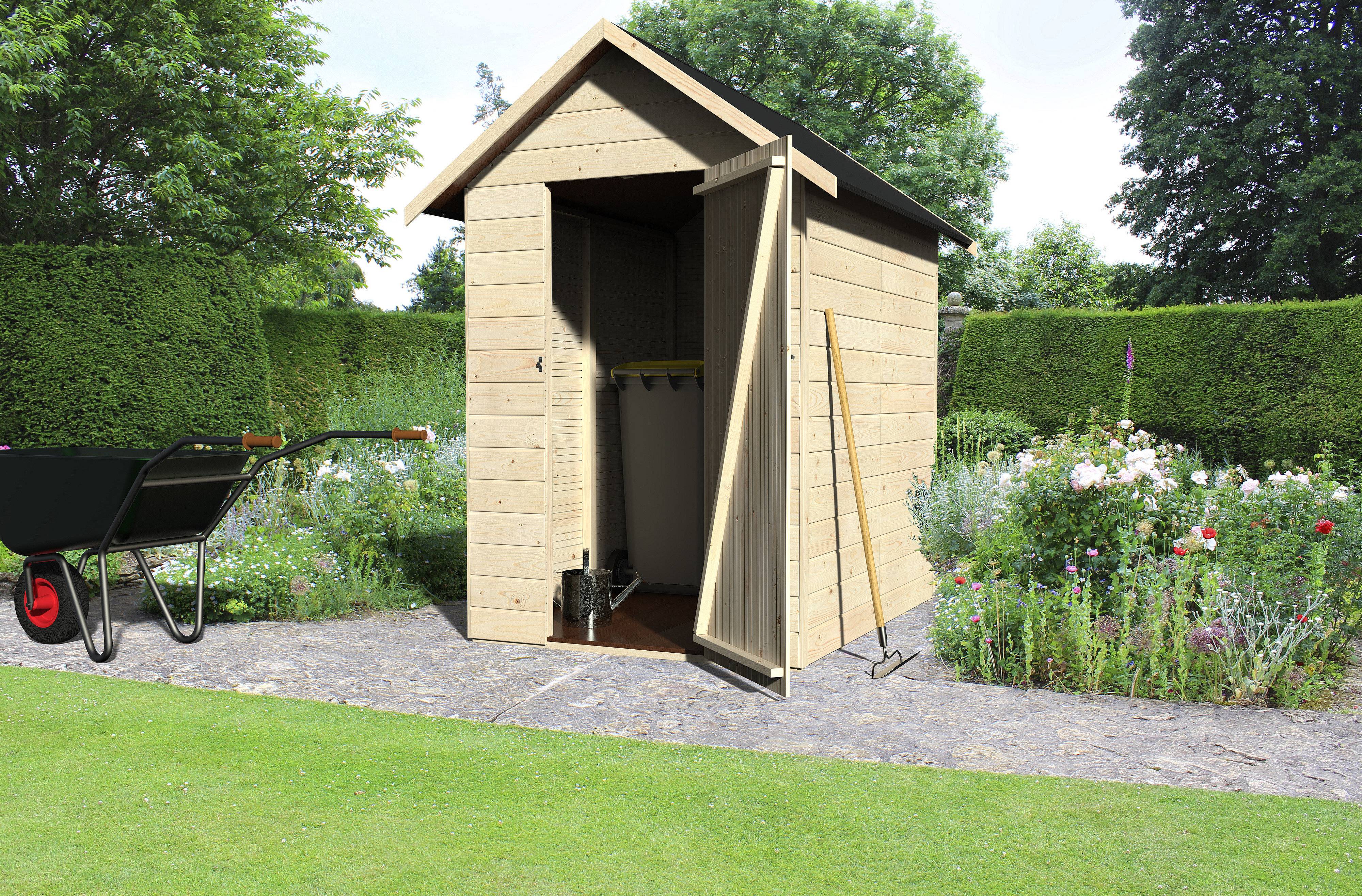 Habitat Et Jardin - Abri Jardin Bois "ambeal" - 1.98 M² - 1.22 X 1.62 X 2 M - 12 Mm -decor Et Jardin - Image 2