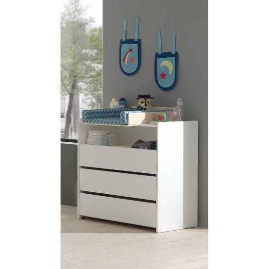 Pack - Commode & Plan à Langer "Kiddy" 90cm Blanc - Image 5