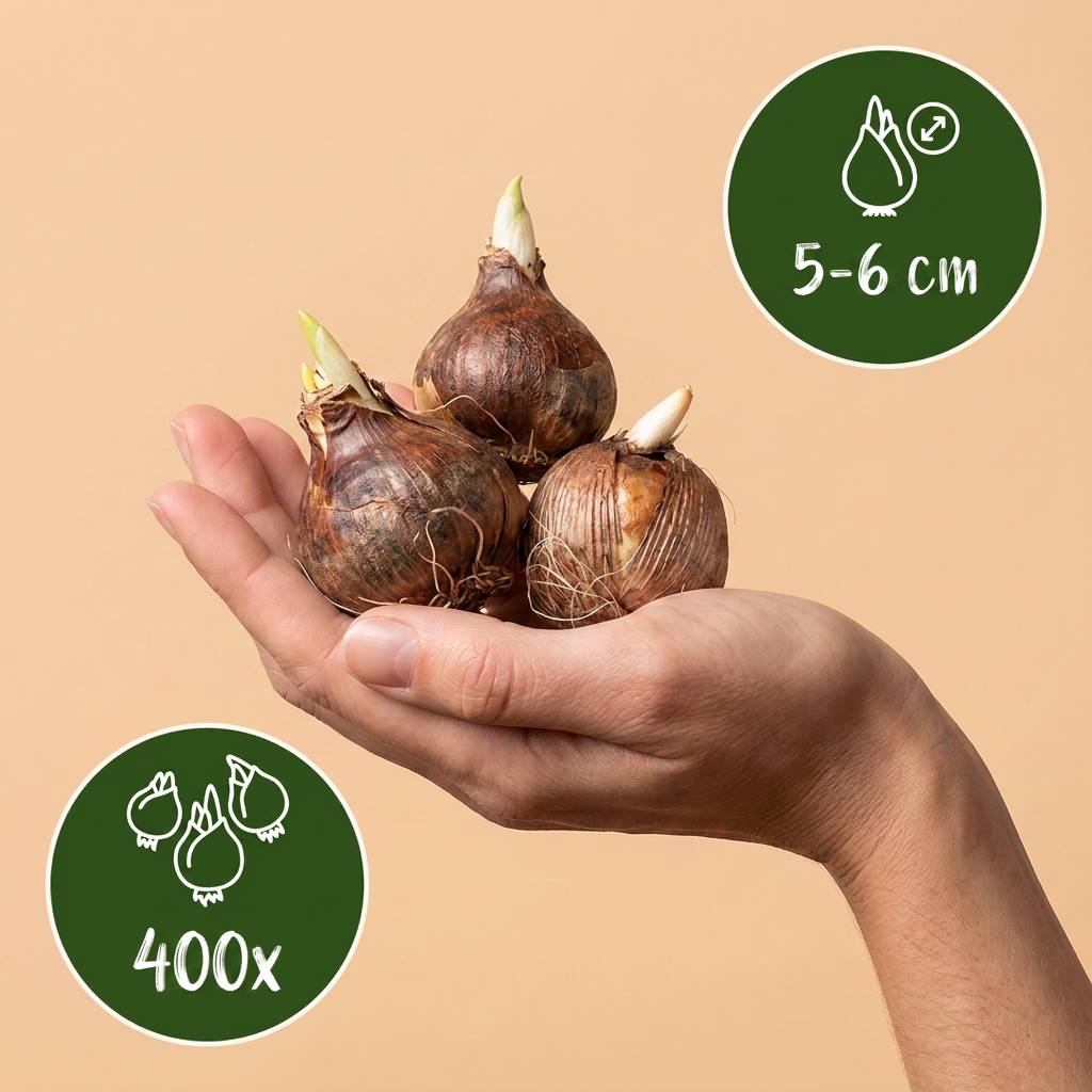 La Green Touch - Crocus botaniques en mélange - 400 bulbes - Image 3