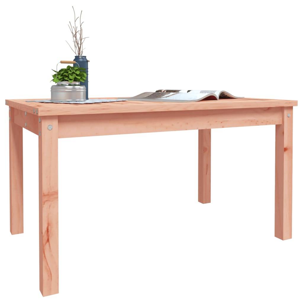 PANGIVO - Table de jardin bois massif douglas 82,5 x 50,5 x 45 cm, Poids :6.35kg - PANGIVO - Image 4