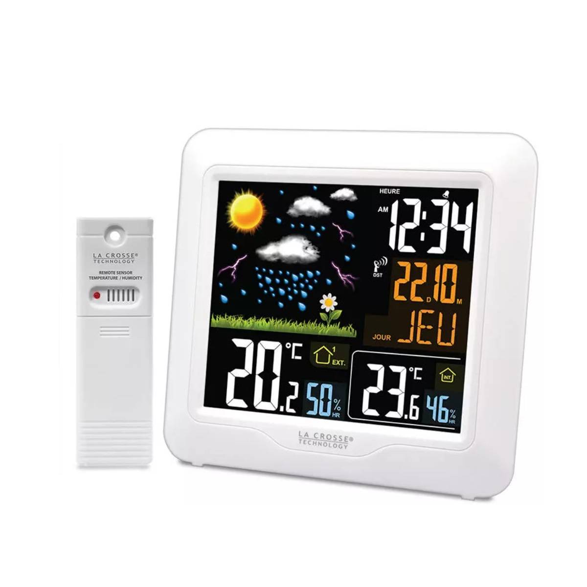 La Crosse Technology - Station météo blanc WS6820-WI La Crosse Technology - Image 1
