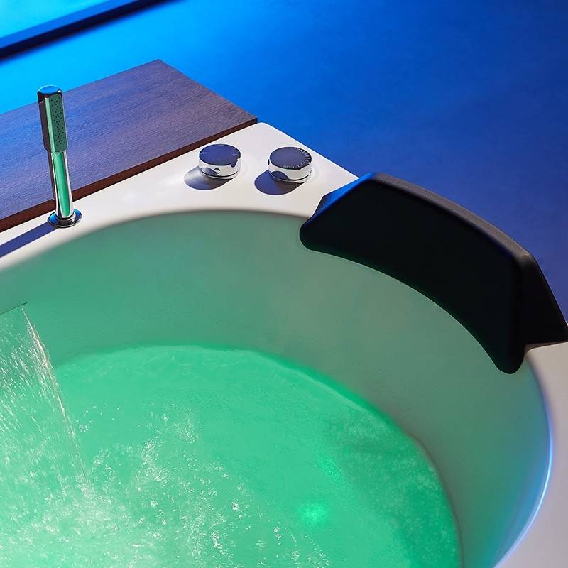 Baignoire balneo NEO BLACK 1 place ARCHIPEL® 180x86 - Image 8