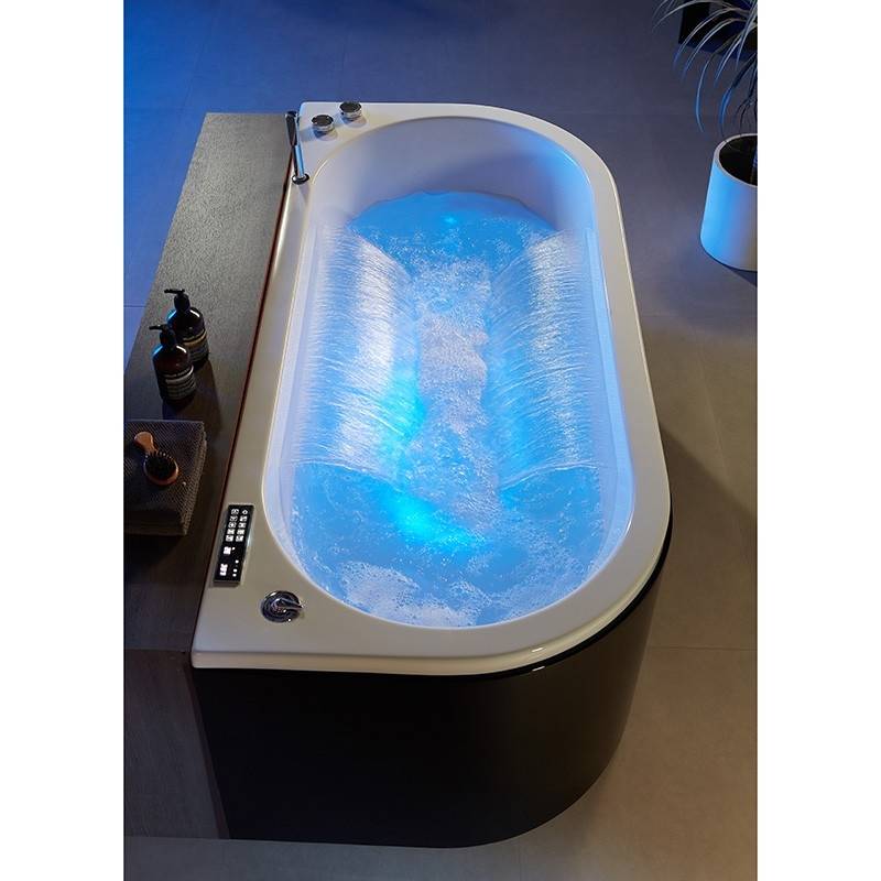 Baignoire balneo NEO BLACK 1 place ARCHIPEL® 180x86 - Image 10