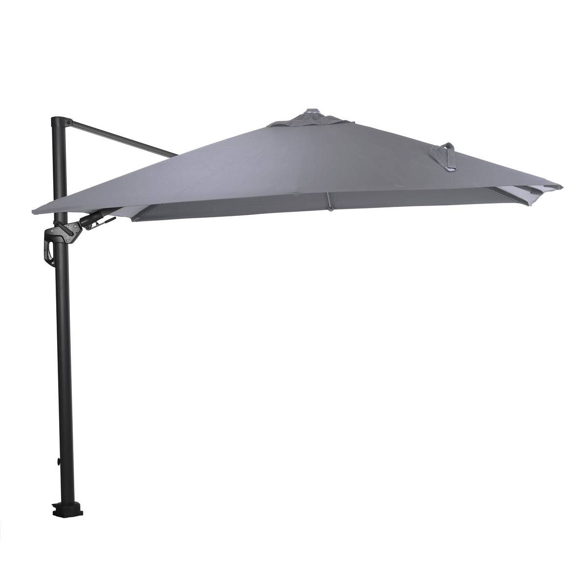Garden Impressions - Parasol Hawaii Lumen 300x300 - noir charbon/gris clair - Garden Impressions - Image 1