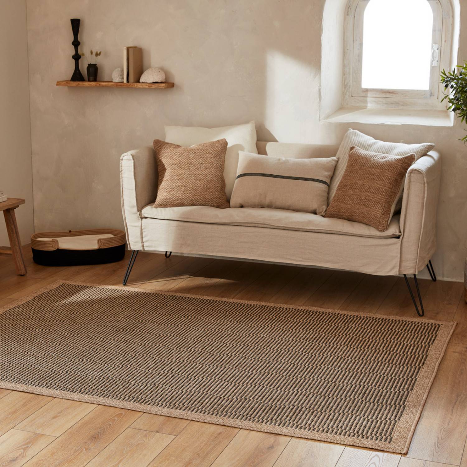 Autre - Tapis intérieur et extérieur naturel 120x170cm - Image 3