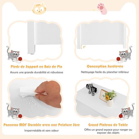 Boîte à litière pour Chat avec Ouverture sur Le Dessus - Image 5
