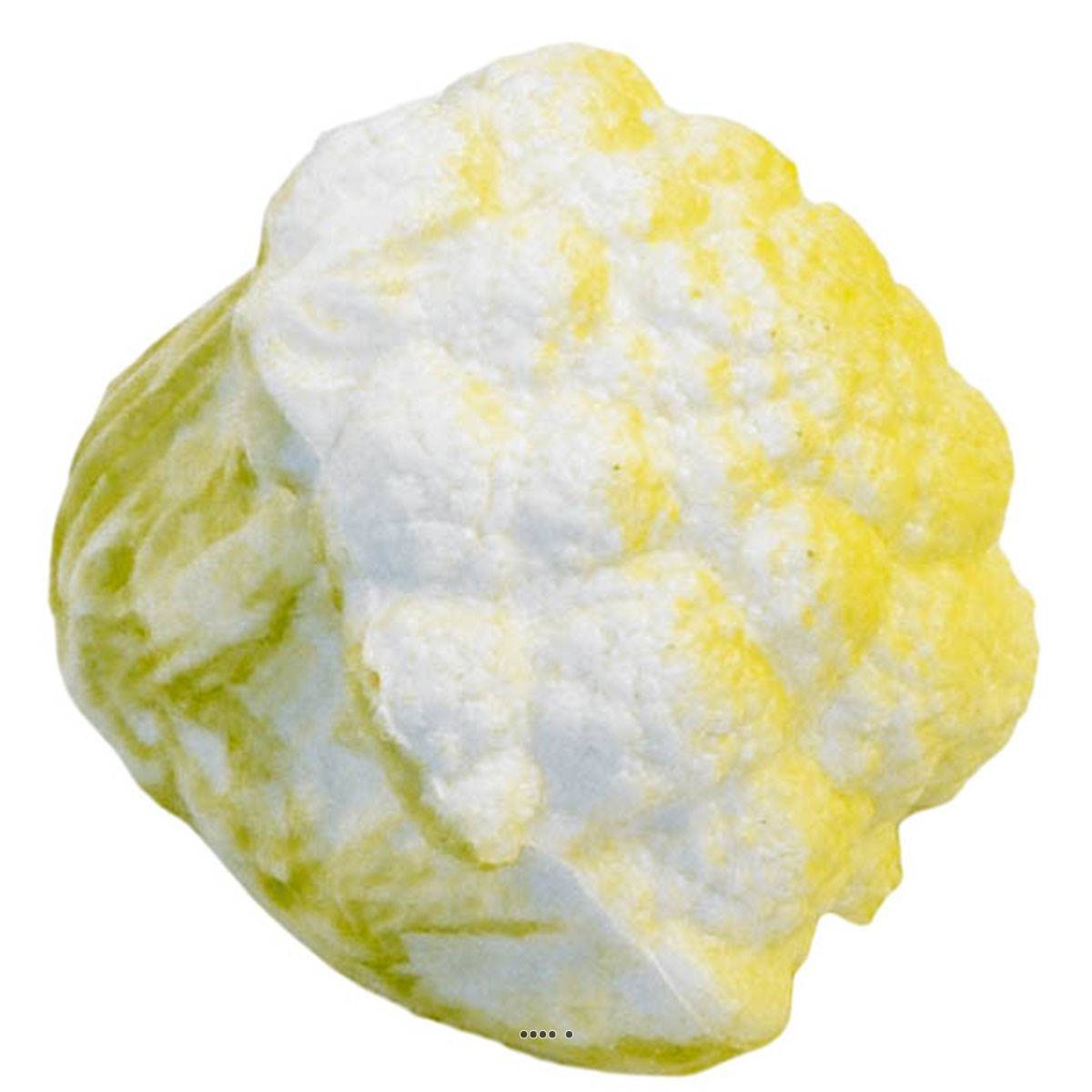 Artificielles - Choux-fleur artificiel en Plastique soufflé L 120x130 mm - Image 3
