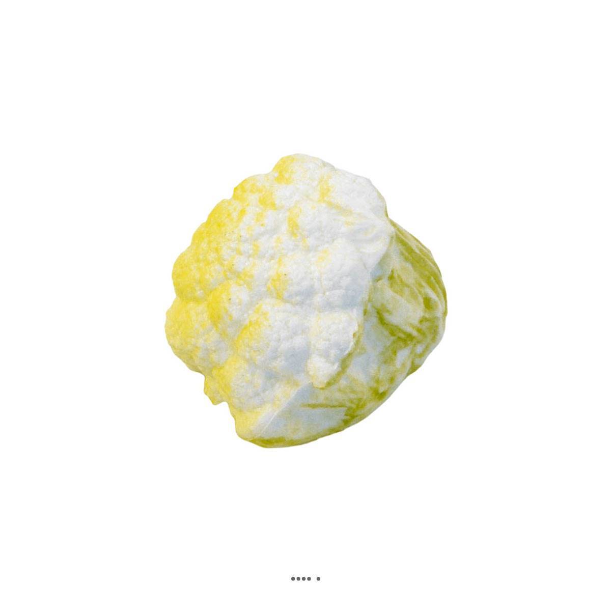 Artificielles - Choux-fleur artificiel en Plastique soufflé L 120x130 mm - Image 2