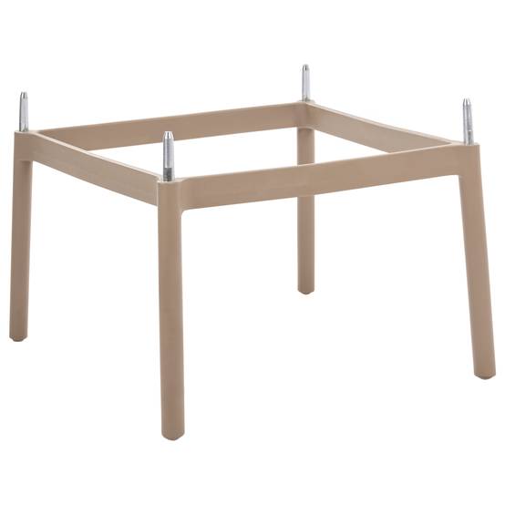 Beliani - Tabouret de bar Polypropylène Marron clair ARICCIA - 49x53x104- Beliani - Image 7