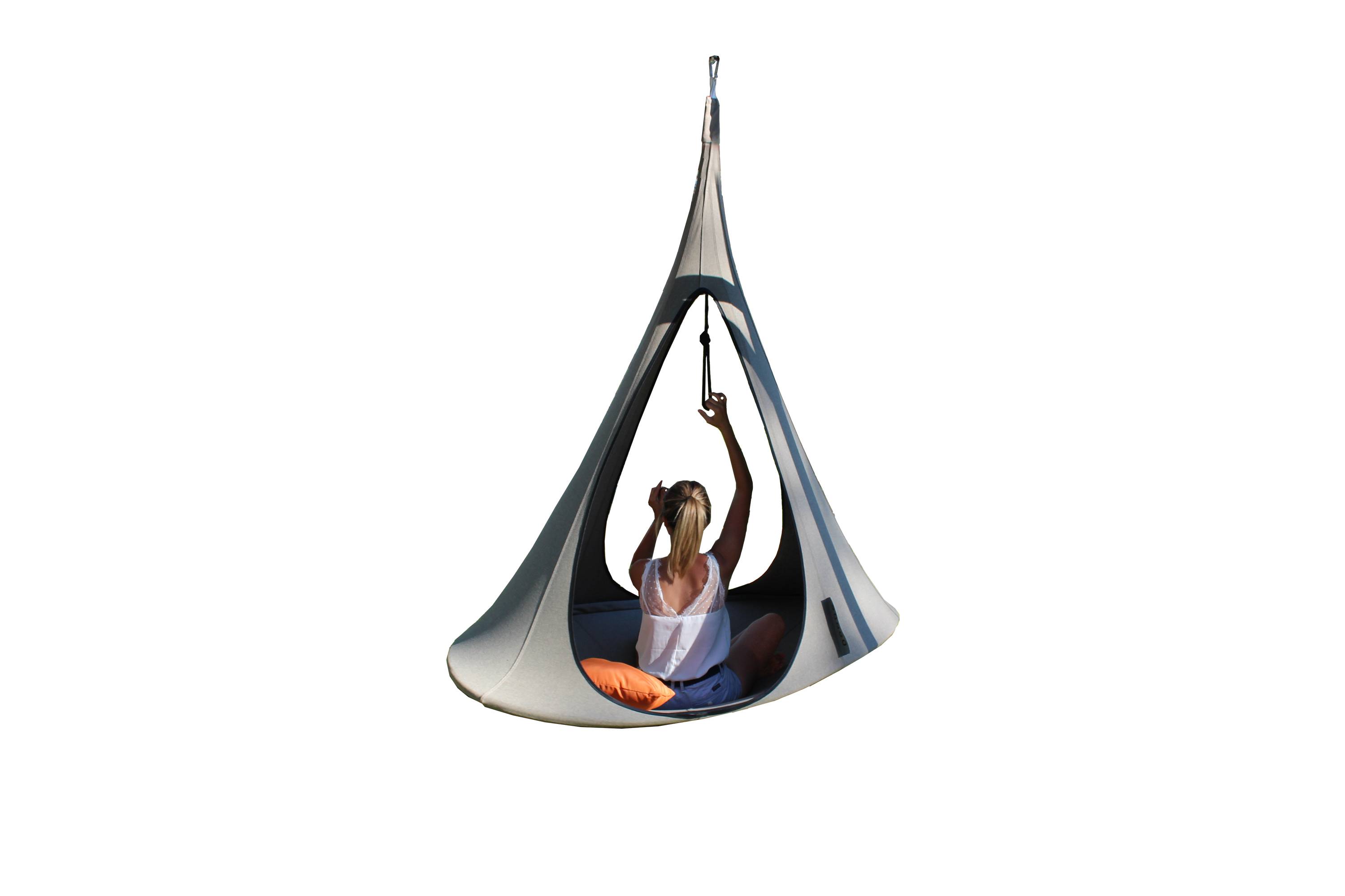 Couleurs du monde - Tente de hamac suspendue double ouverture -  Toile uniquement - Image 5
