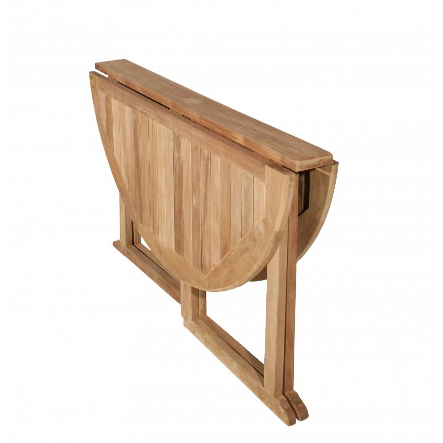 Macabane - MALO - SALON DE JARDIN 4 PERS. - 1 Table ronde 120x120cm et 4 fauteuils beiges et noirs en cordage - Image 4
