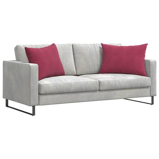 Coussins de canapé 2 pcs Bordeaux 70 x 50 cm Maison Chic - Image 3