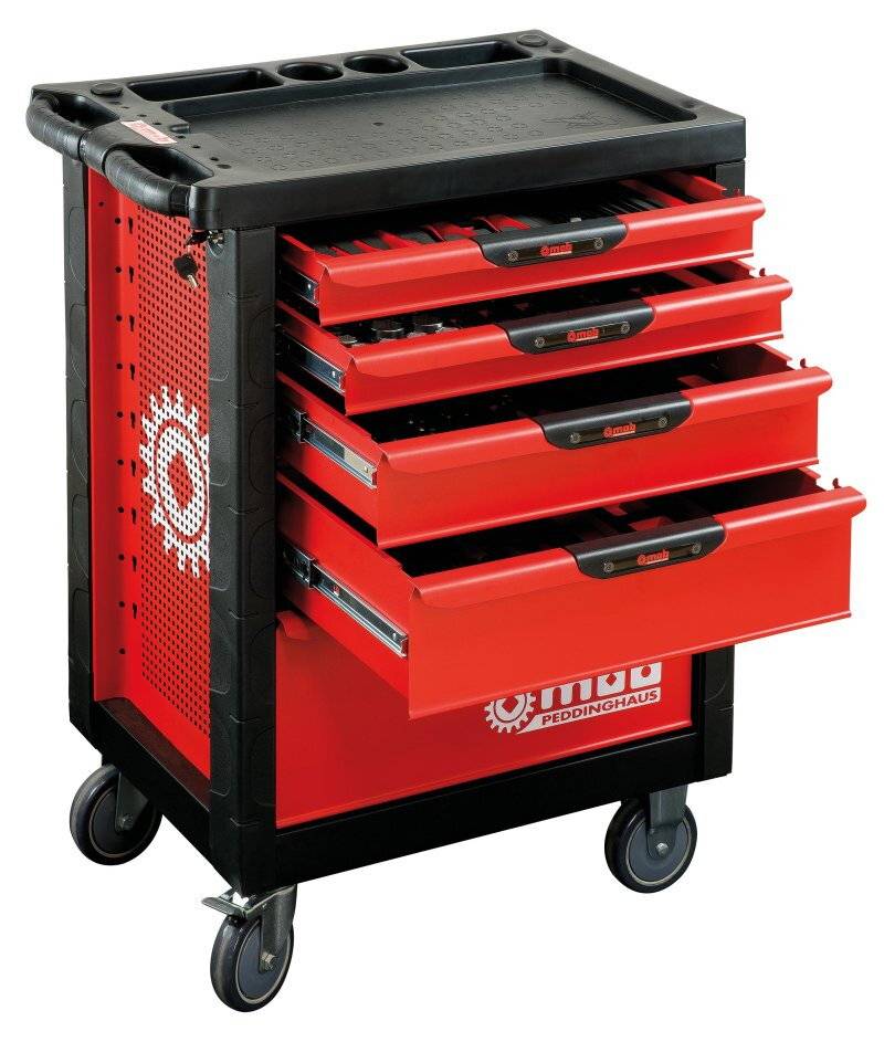 Mob Outillage - Servante d'atelier PROLINER 5 tiroirs – 86 outils - MOB - Image 1