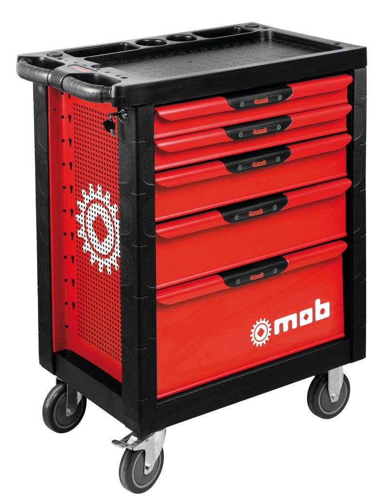 Mob Outillage - Servante d'atelier PROLINER 5 tiroirs – 86 outils - MOB - Image 4