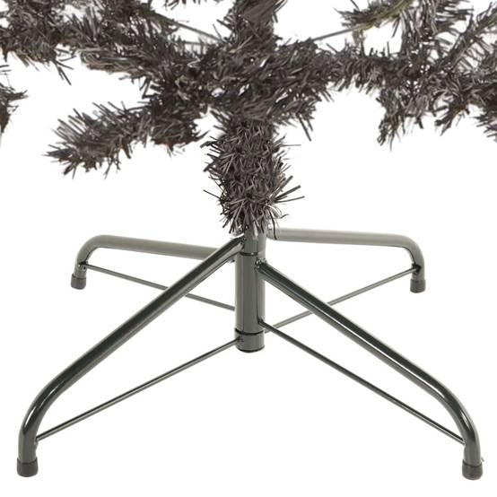 Sapin de Noël - Arbre de Noël étroit Noir 180 cm - Image 3