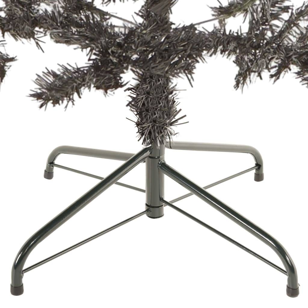 Sapin de Noël - Arbre de Noël étroit Noir 180 cm - Image 3