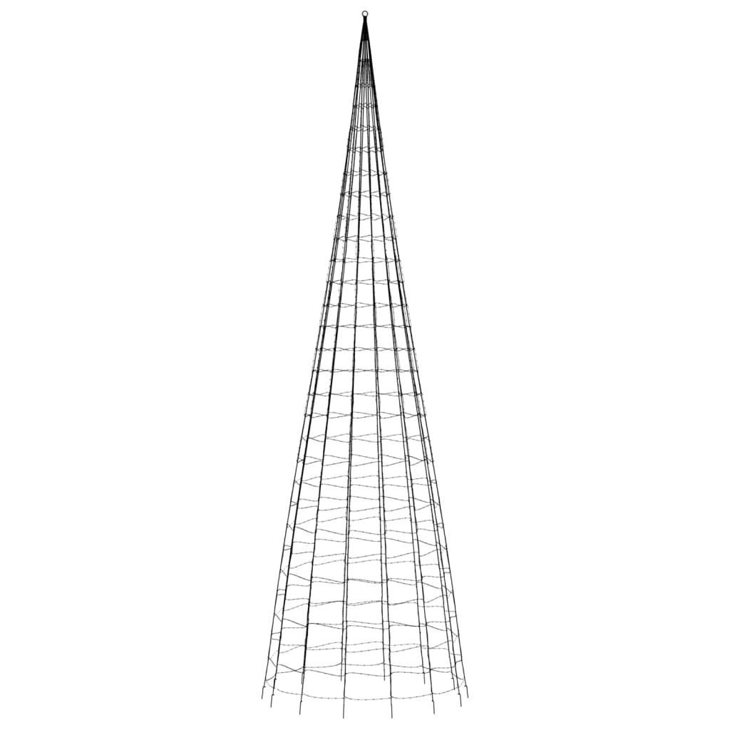 Grand Sapin pour Mât 3000 LED Décoration Jardin Extérieur 800cm Coloré – ComfortXL Outdoor Living - Image 5