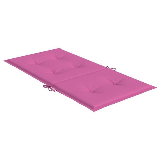 PANGIVO - Coussins de chaise à dossier bas polyester rose 100 x 50 x 4 cm, poids:1.1kg - PANGIVO - Image 6