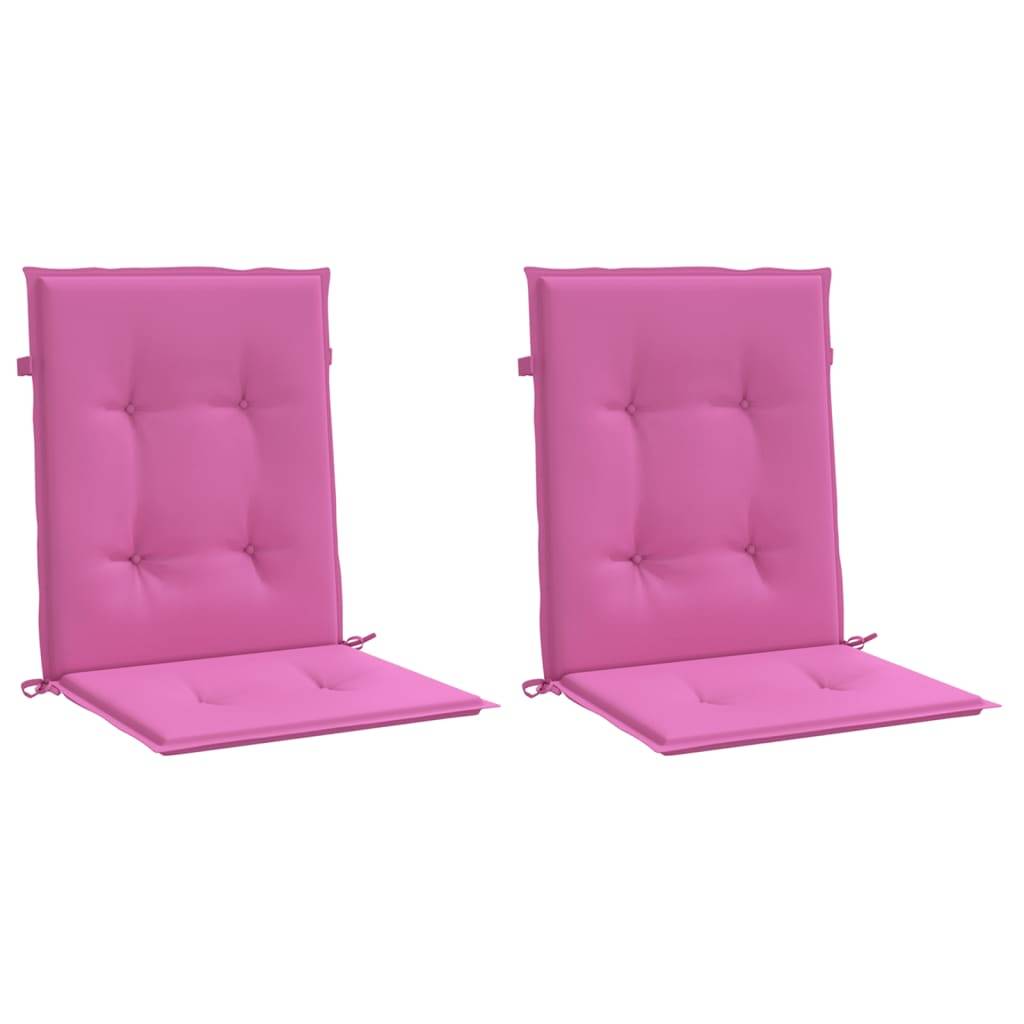 PANGIVO - Coussins de chaise à dossier bas polyester rose 100 x 50 x 4 cm, poids:1.1kg - PANGIVO - Image 3