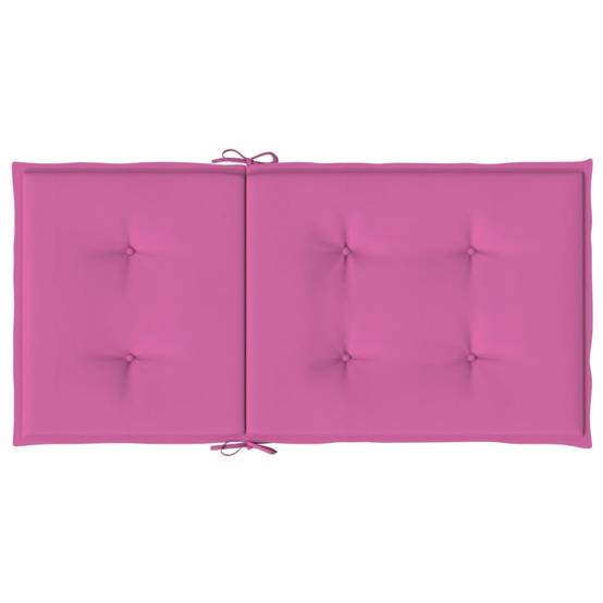 PANGIVO - Coussins de chaise à dossier bas polyester rose 100 x 50 x 4 cm, poids:1.1kg - PANGIVO - Image 7