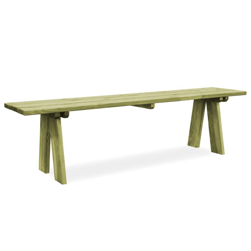 Vidaxl - Banc de jardin 170 cm Bois de pin imprégné vidaXL 45147 - Image 1
