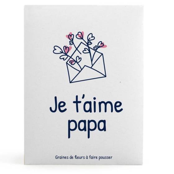 Radis et Capucine - Radis et Capucine - Sachet message - Papa je t'aime - Image 1