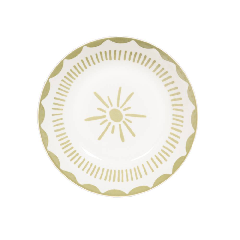 Assiette creuse Tamara verte 20 cm (lot de 6) - Image 2