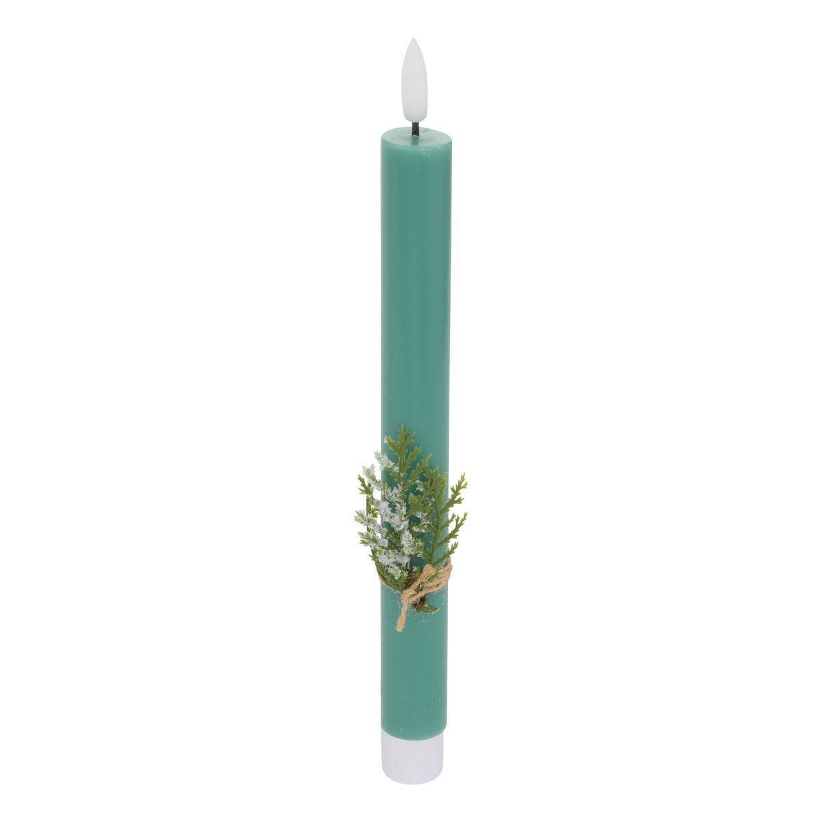 Atmosphera - Lot de 2 bougies LED Lupa bâton vert - Atmosphera Créateur d'intérieur - Image 5