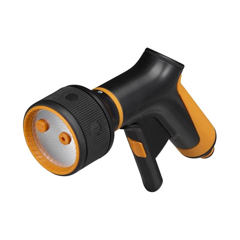 Fiskars - pistolet d’arrosage 3 fonctions Comfort, gâchette à l’avant