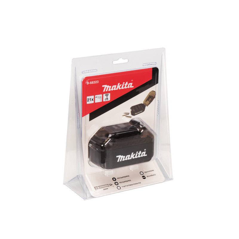 Makita - Coffret de 21 embouts de vissage MAKITA B-68323 sous forme de batterie LXT Makita - Image 3