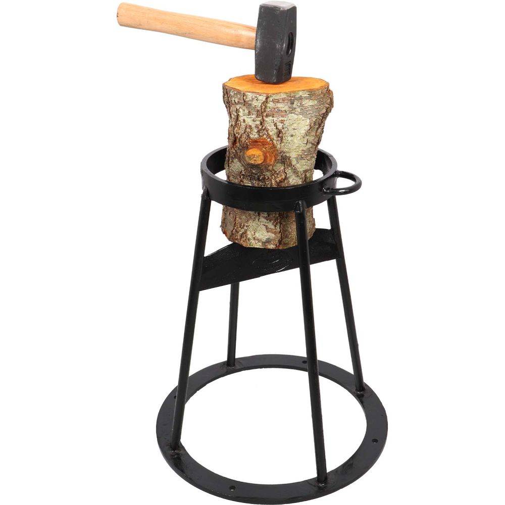 Esschert Design - Set fendeuse à bois support et maillet 38 x 46 cm - Image 3
