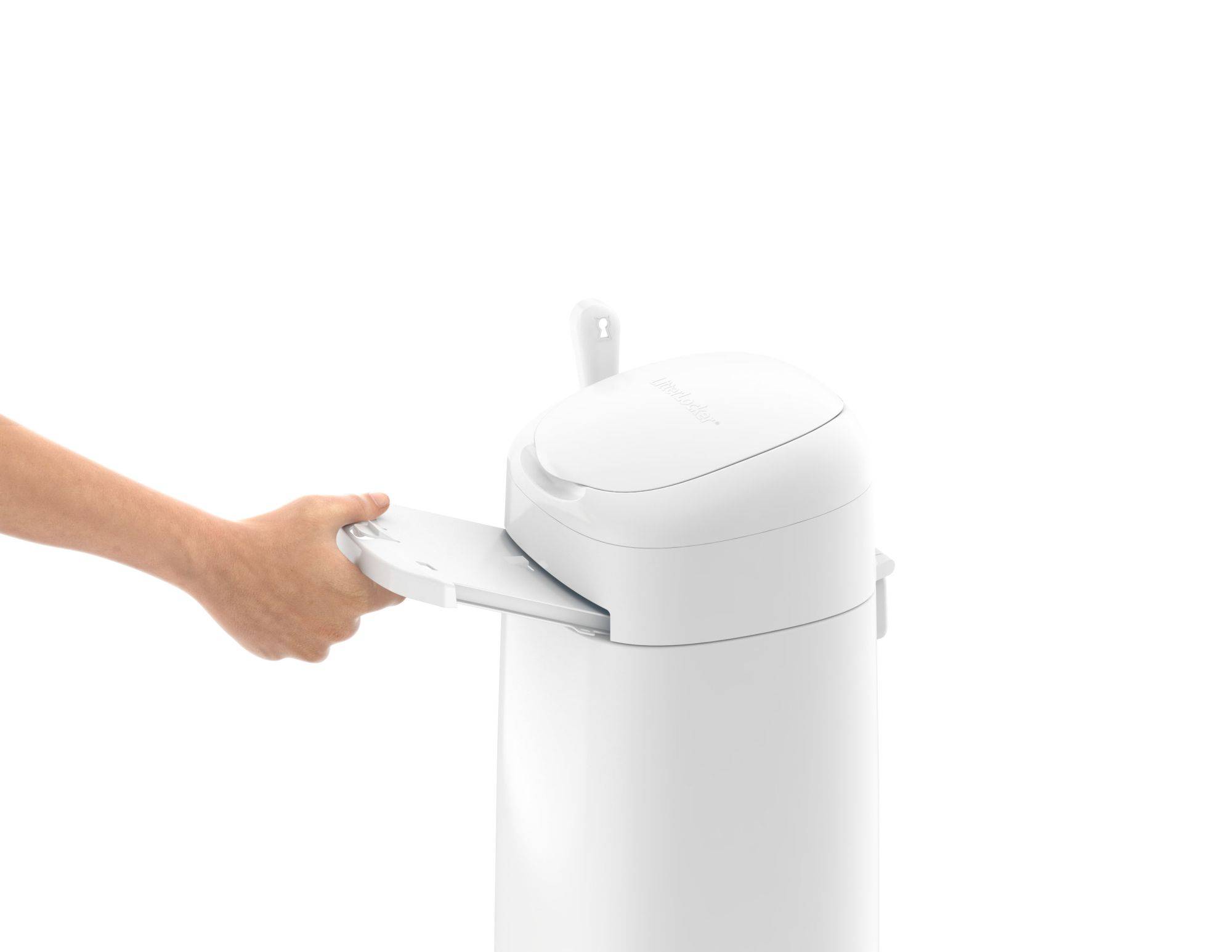 Poubelle à litière LitterLocker par Litter Genie avec 1 recharge octogonale - Image 3