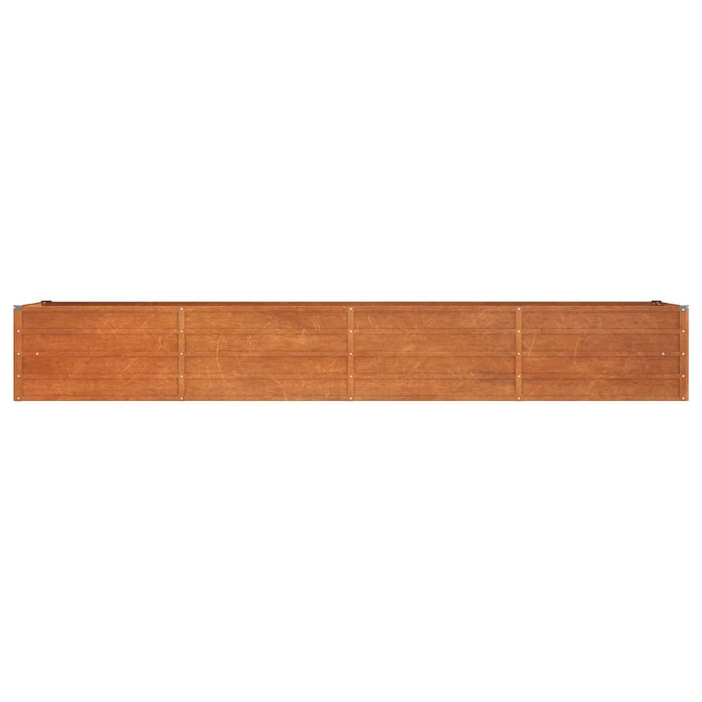 Vidaxl - Lit surélevé de jardin rouillé 320x80x45 cm acier corten vidaXL 151962 - Image 10