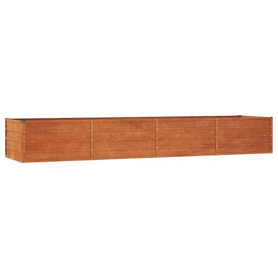 Vidaxl - Lit surélevé de jardin rouillé 320x80x45 cm acier corten vidaXL 151962 - Image 2
