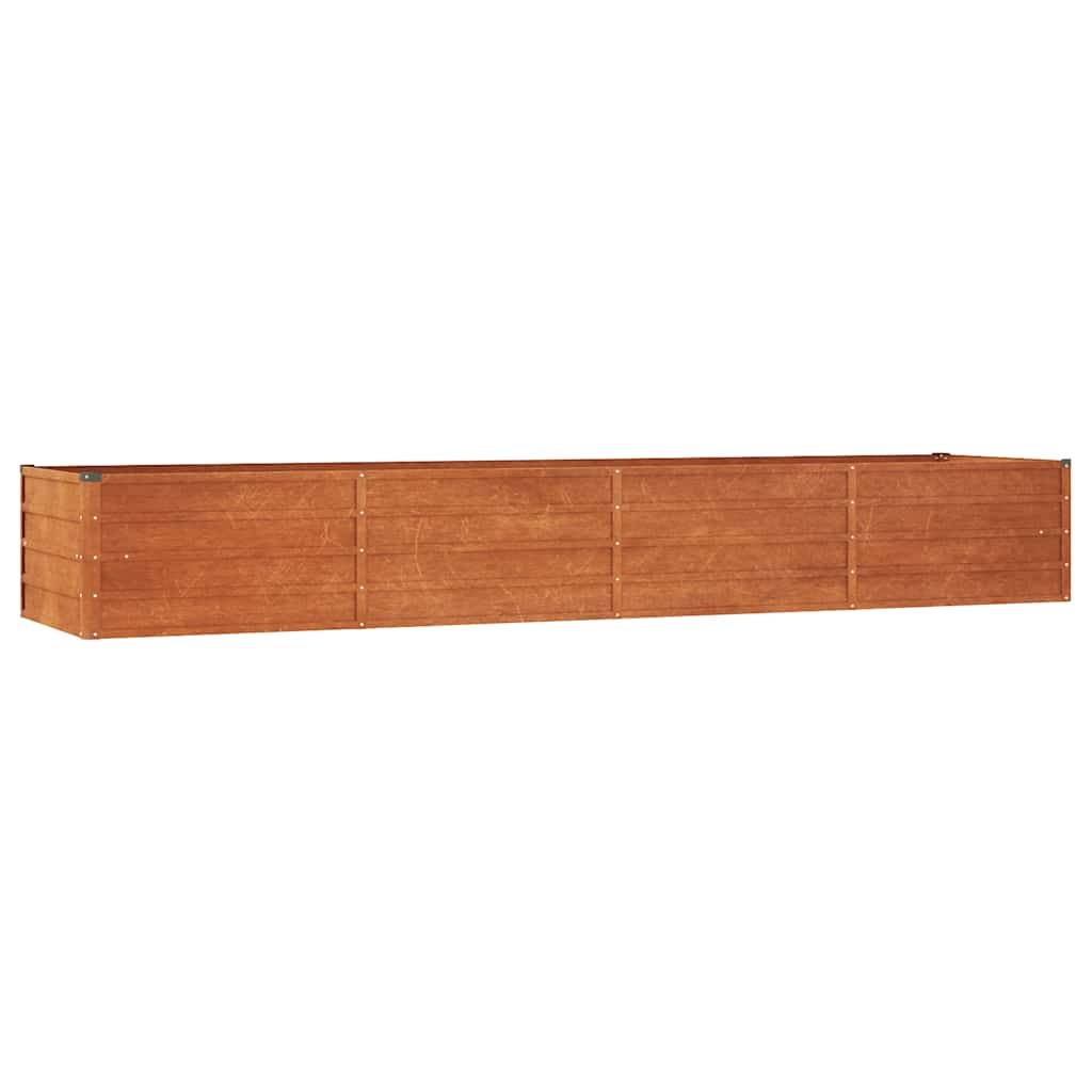 Vidaxl - Lit surélevé de jardin rouillé 320x80x45 cm acier corten vidaXL 151962 - Image 2