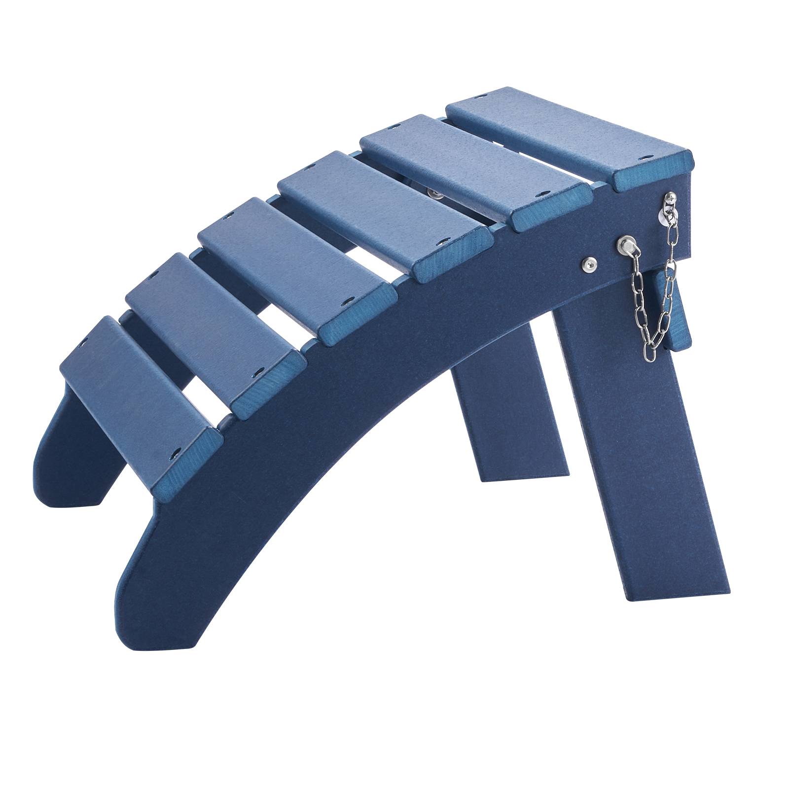 VEVOR Repose-pieds pliable Adirondack, lot 2, PEHD 475x480x350mm, bleu. - Image 9