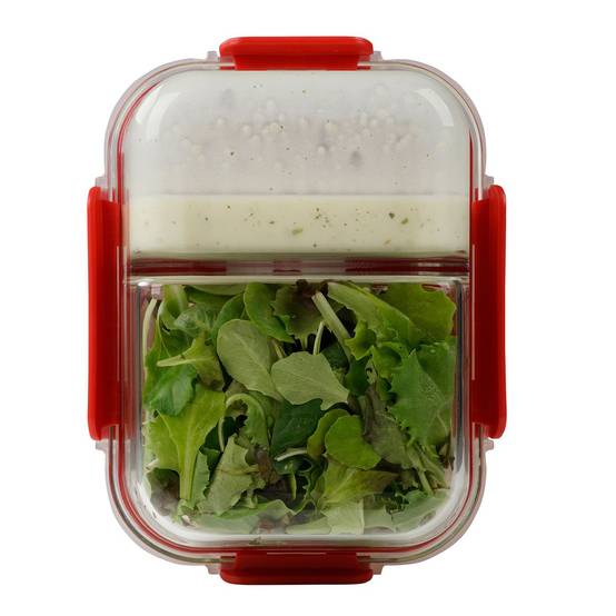 Lot de 2 boîtes à repas en verre avec deux compartiments 1000 ml Fackelmann Move - Image 7
