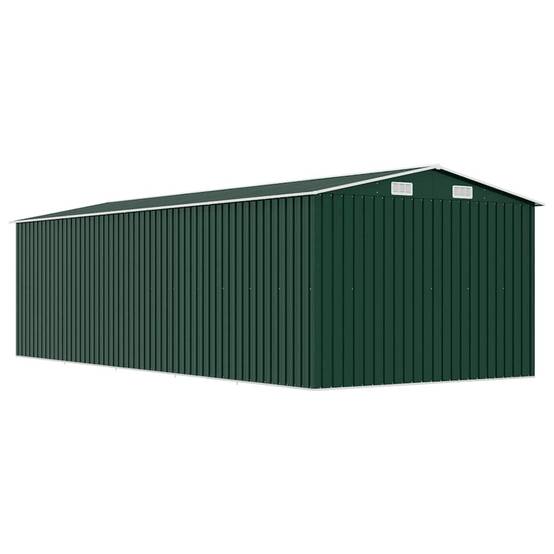 Vidaxl - Abri de jardin 257x580x181 cm Métal Vert vidaXL 143352 - Image 8